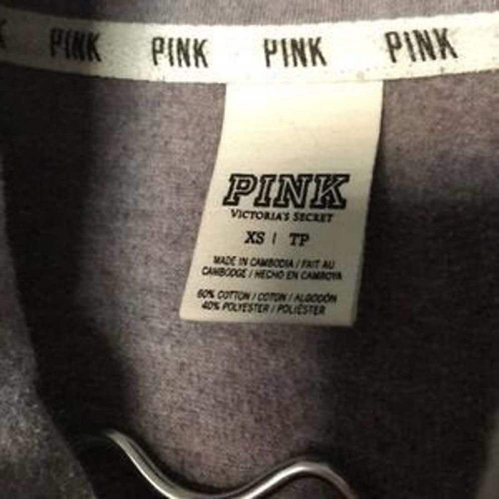 Victoria’s Secret PINK Gray Sweatshirt - Picture 3 of 5